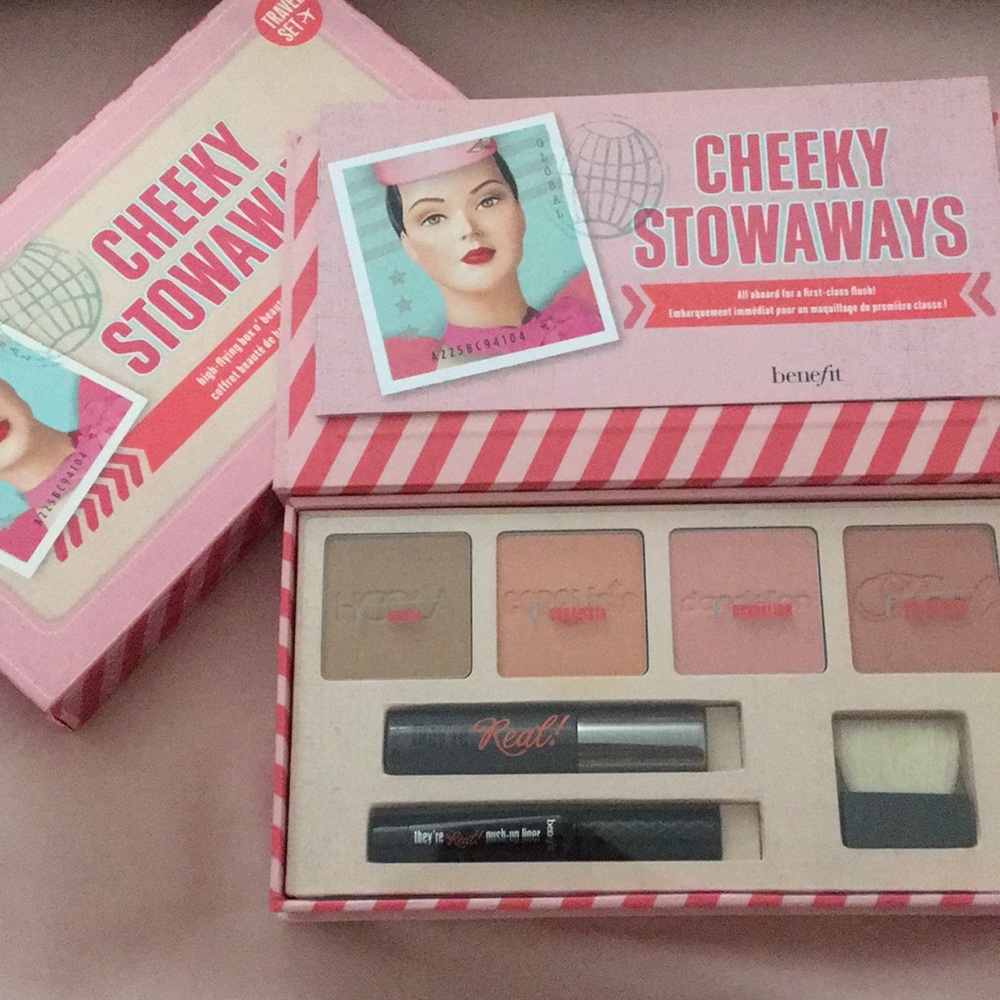New Benefit Cosmetics Cheeky Stowaways Palette